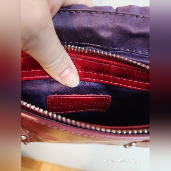 Red Robert dice clutch - Picture 2 of 7